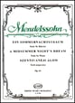 Midsummer Night's Dream, Op. 61 piano sheet music cover